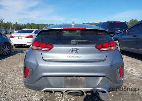 2019 Hyundai Veloster 2.0 Premium from USA, damaged, VIN KMHTG6AF2KU007442